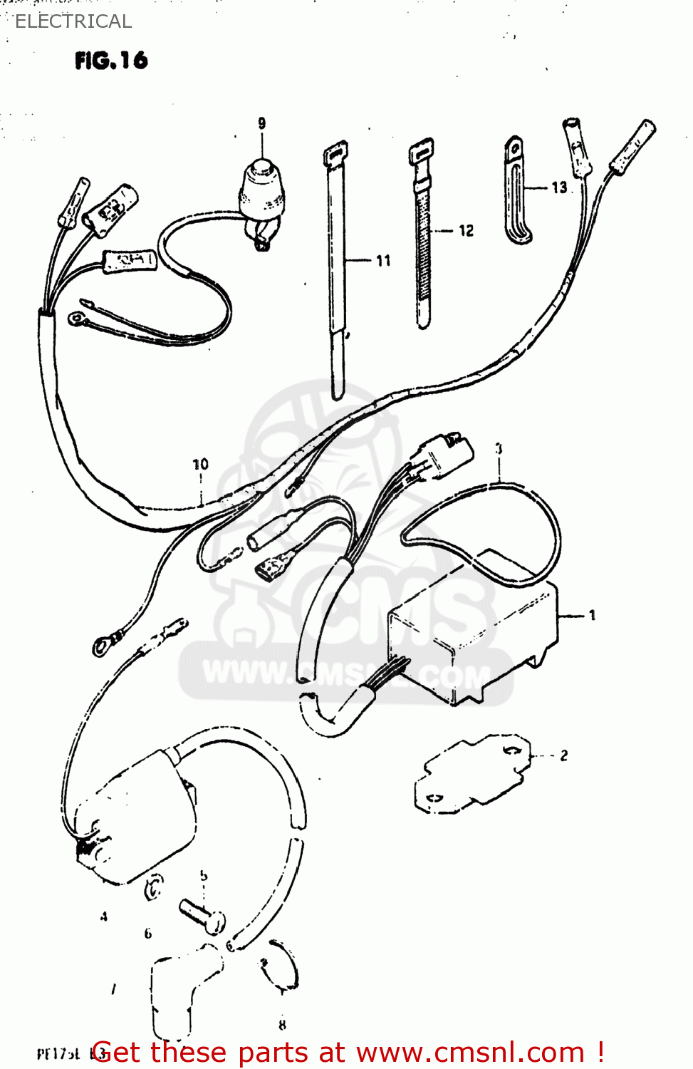 ELECTRICAL PE175 1984 (E) USA (E03)