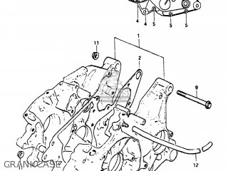CRANKCASE - PE175 1984 (E) USA (E03)