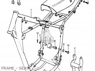 FRAME - SEAT - PE175 1984 (E) USA (E03)