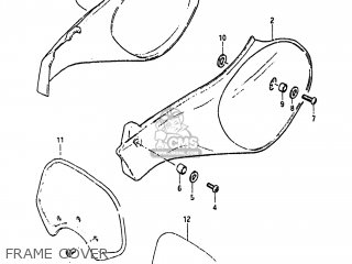 FRAME COVER - PE175 1984 (E) USA (E03)