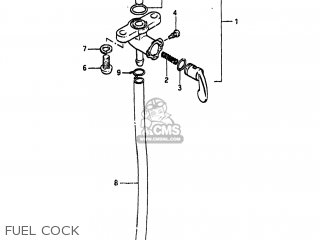 FUEL COCK - PE175 1984 (E) USA (E03)