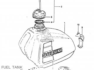 FUEL TANK - PE175 1984 (E) USA (E03)