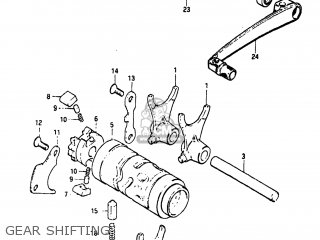 GEAR SHIFTING - PE175 1984 (E) USA (E03)