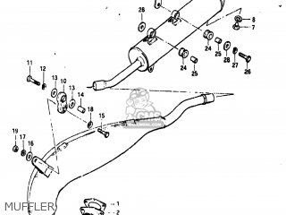 MUFFLER - PE175 1984 (E) USA (E03)
