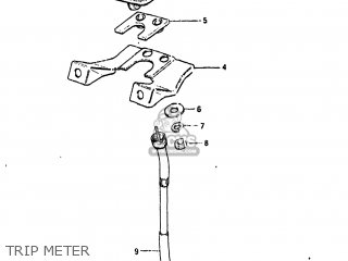 TRIP METER - PE175 1984 (E) USA (E03)
