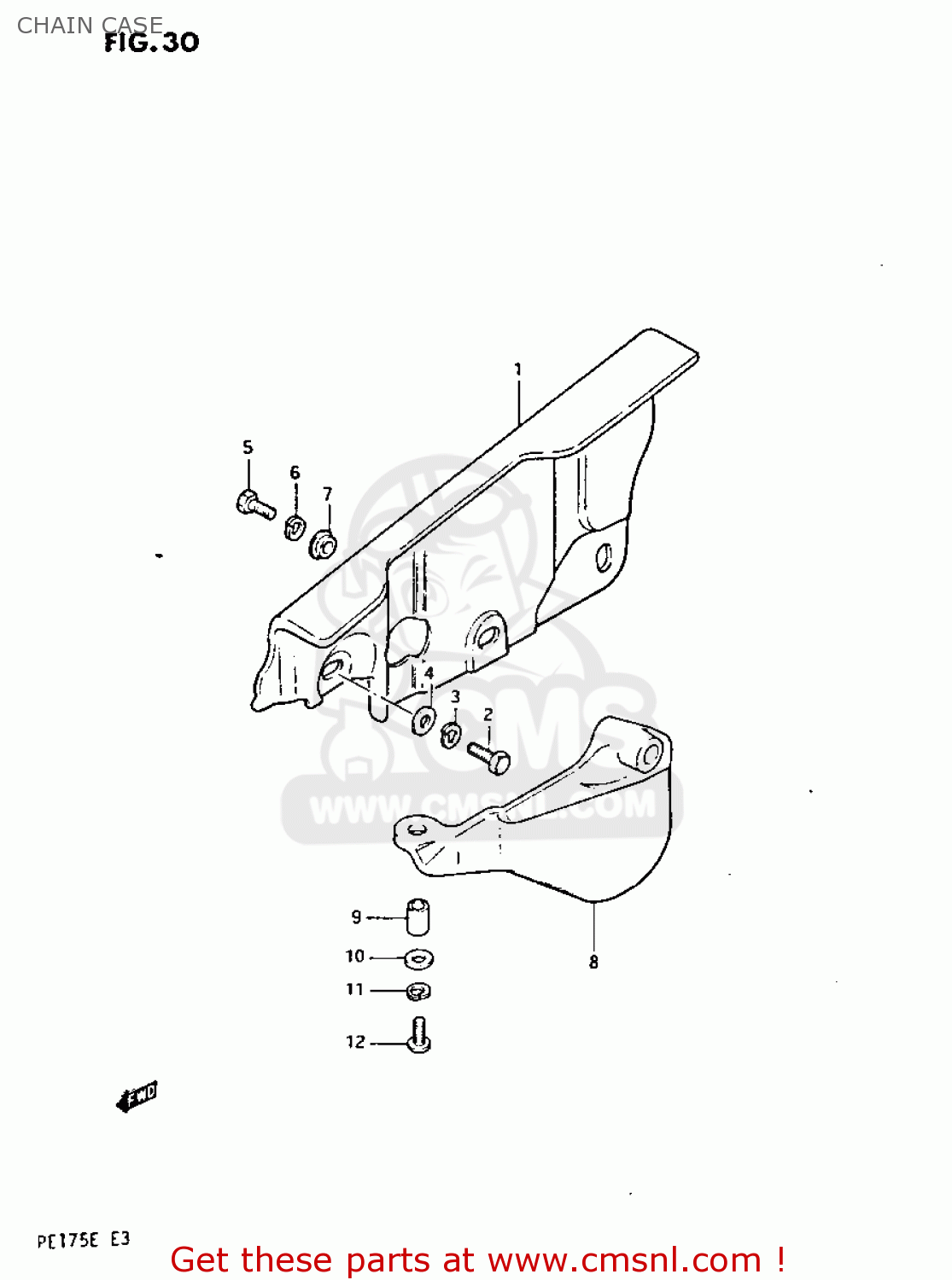 CHAIN CASE PE175 1984 (E)