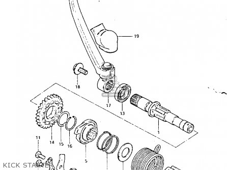 KICK STARTER - PE175 1984 (E)