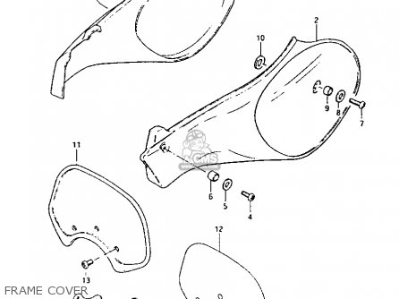 FRAME COVER - PE175 1984 (E)