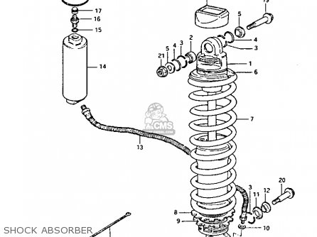 SHOCK ABSORBER - PE175 1984 (E)