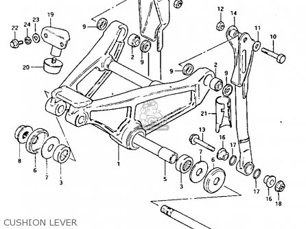 CUSHION LEVER - PE175 1984 (E)