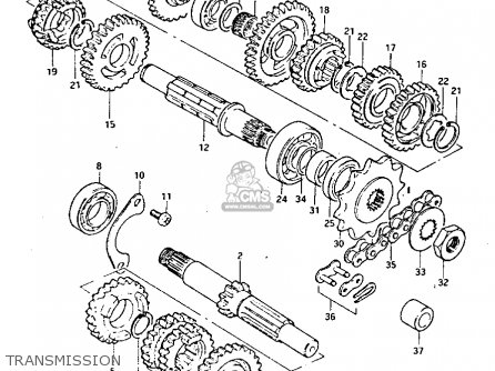 TRANSMISSION - PE175 1984 (E)