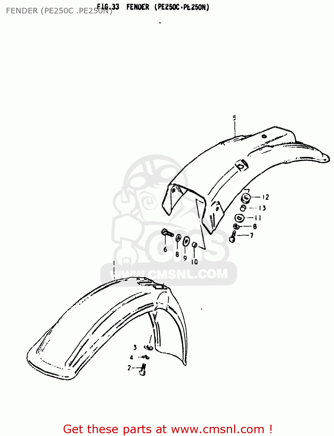 FENDER (PE250C .PE250N) PE250 1977 (B) USA (E03)