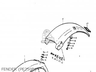 FENDER (PE250B) - PE250 1977 (B) USA (E03)