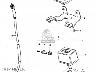 TRIP METER - PE250 1977 (B) USA (E03)