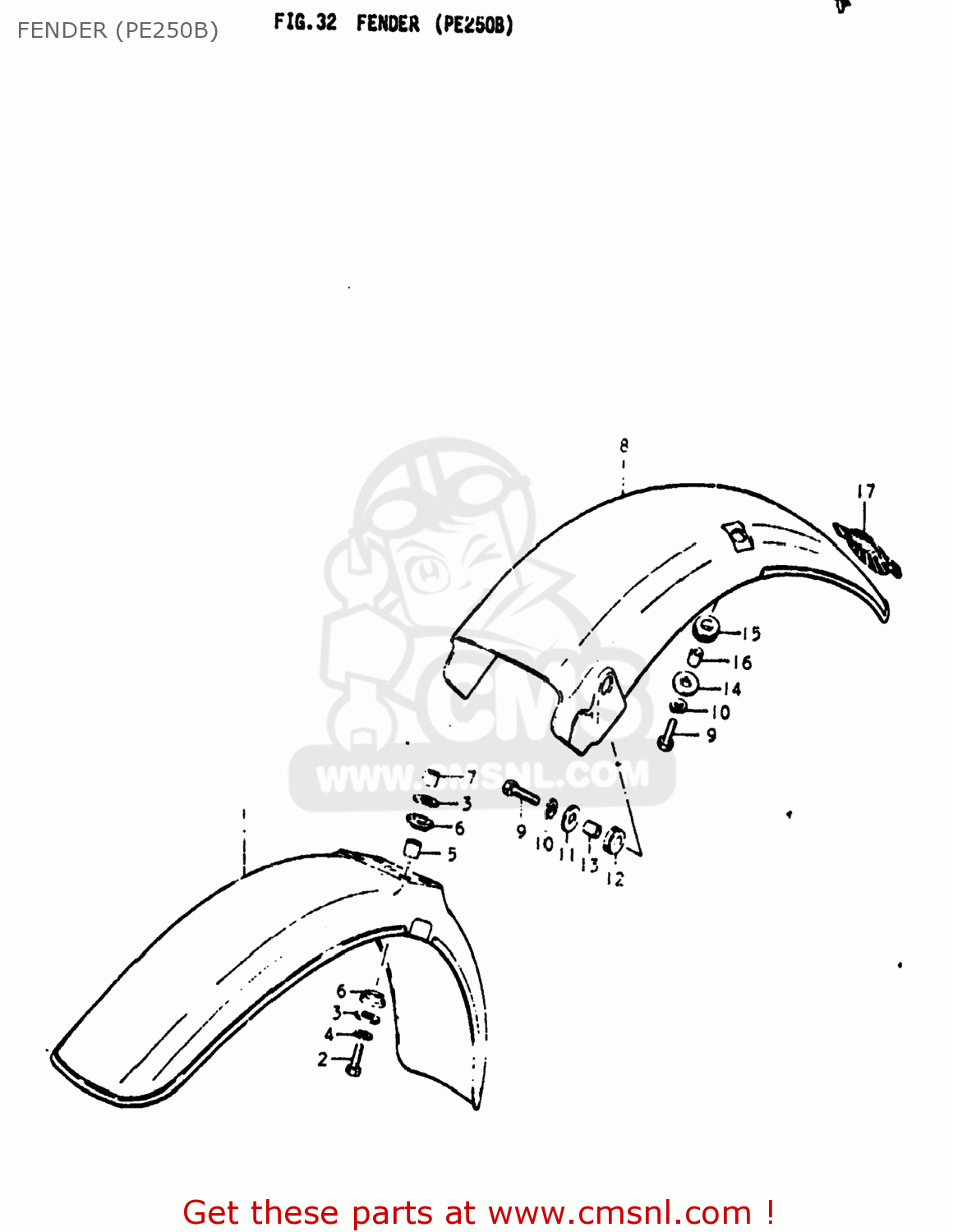 FENDER (PE250B) PE250 1978 (C) USA (E03)