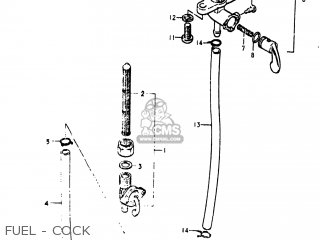 FUEL - COCK - PE250 1978 (C) USA (E03)