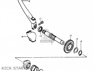 KICK STARTER - PE250 1978 (C) USA (E03)