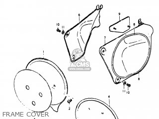 FRAME COVER - PE250 1979 (N) USA (E03)