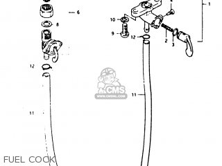 FUEL COCK - PE250 1980 (T) (E01 E02 E04 E15 E21 E24)