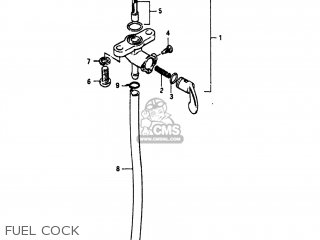 FUEL COCK - PE250 1980 (T) USA (E03)