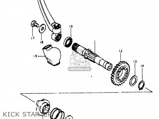 KICK STARTER - PE250 1980 (T) USA (E03)