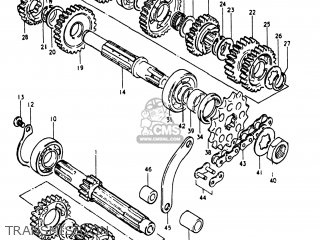 TRANSMISSION - PE250 1980 (T) USA (E03)