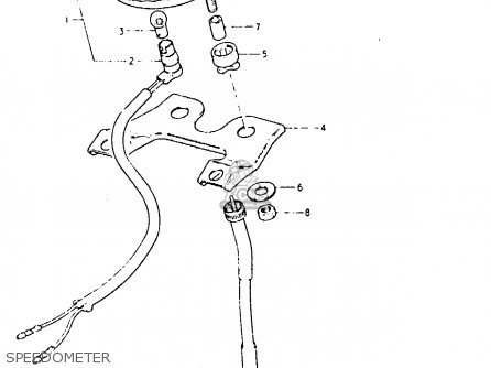 SPEEDOMETER - PE250 1981 (X) (E01 E02 E04 E15 E21 E24)