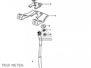 TRIP METER - PE250 1981 (X) USA (E03)