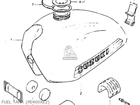 FUEL TANK (PE400XE2) - PE400 1980 (T) (E01 E02 E15 E24)