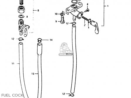 FUEL COCK - PE400 1980 (T) (E01 E02 E15 E24)