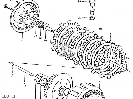 CLUTCH - PE400 1980 (T) (E01 E02 E15 E24)