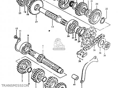 TRANSMISSION - PE400 1980 (T) (E01 E02 E15 E24)