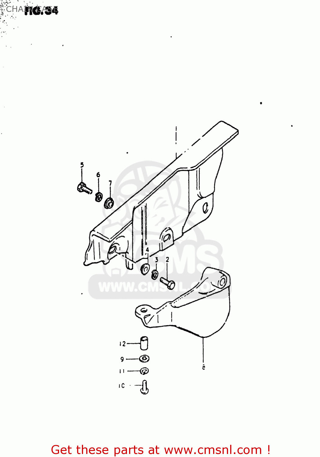 CHAIN CASE PE400 1980 (T) USA (E03)