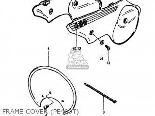 FRAME COVER (PE400T) - PE400 1980 (T) USA (E03)