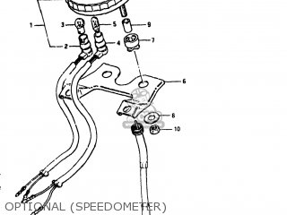 OPTIONAL (SPEEDOMETER) - PE400 1981 (X) USA (E03)