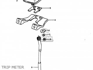 TRIP METER - PE400 1981 (X) USA (E03)