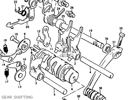 GEAR SHIFTING - PV50 1983 (D) (E01)