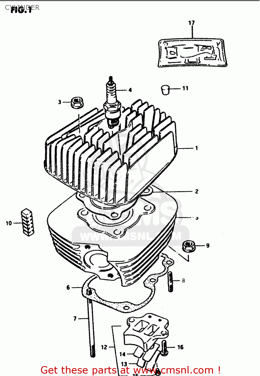 CYLINDER PV50 1990 (L) (E01)