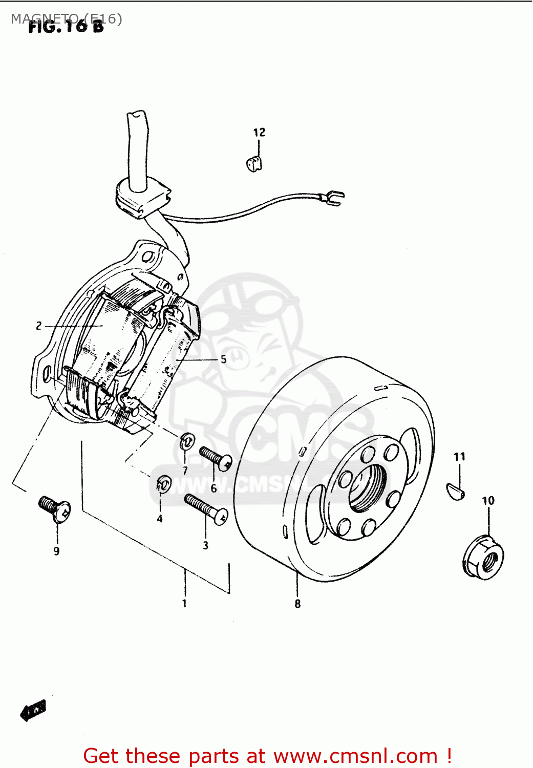 MAGNETO (E16) PV50 1991 (M) (E01)