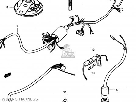 WIRING HARNESS - PV50 1991 (M) (E01)