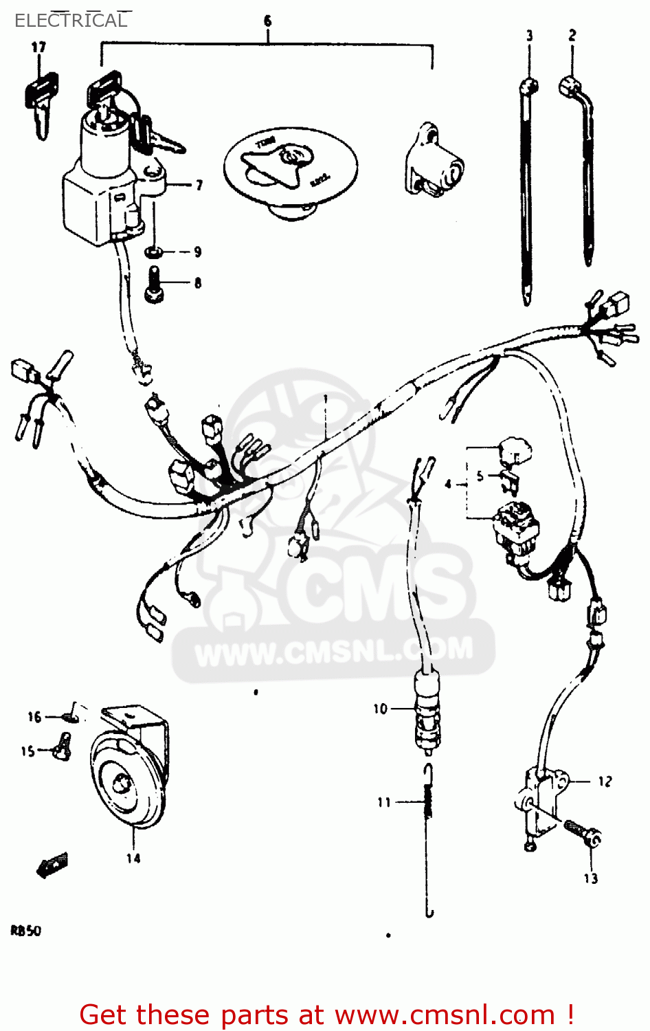ELECTRICAL RB50 1987 (H) (E01)