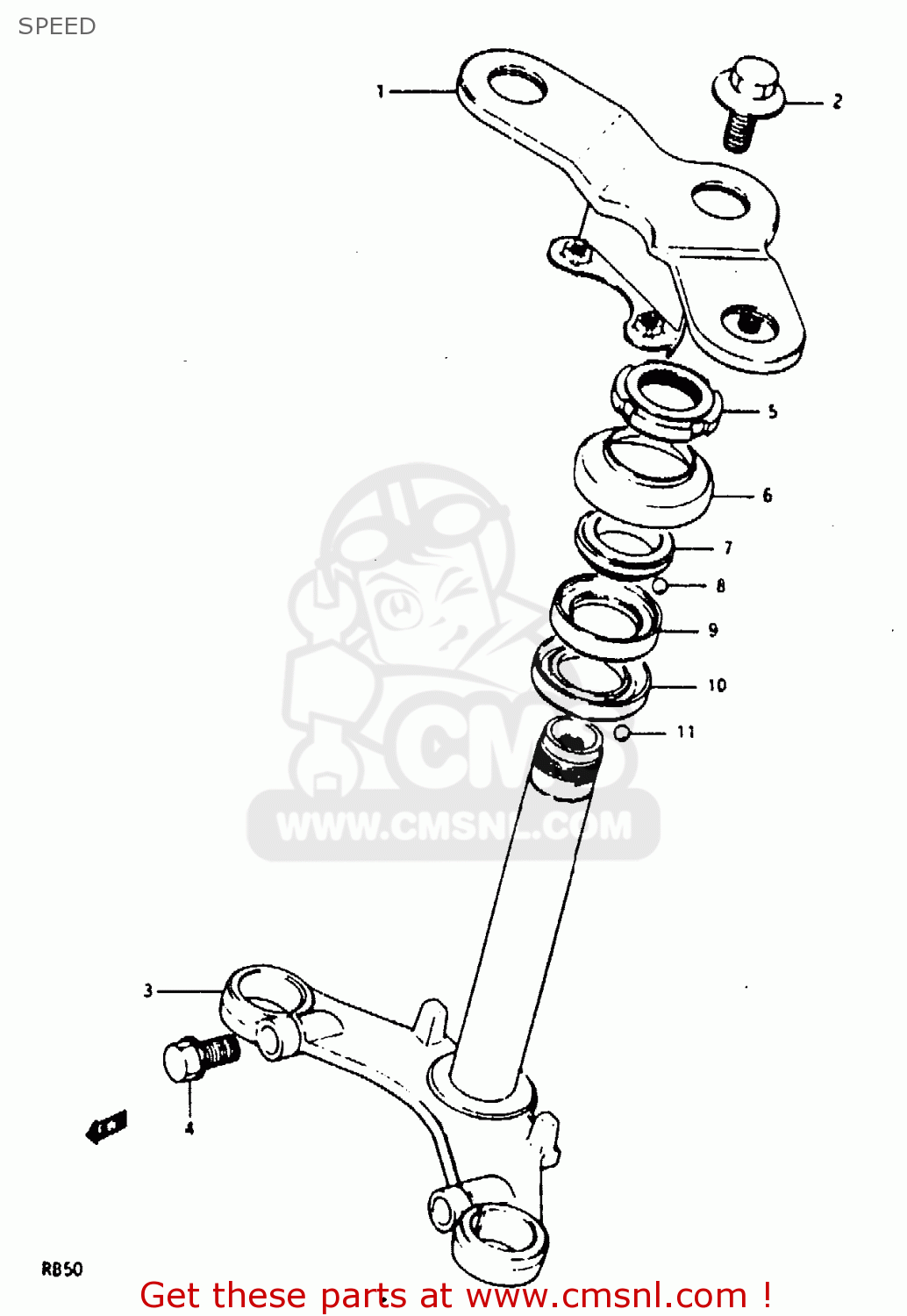 SPEED RB50 1987 (H) (E01)