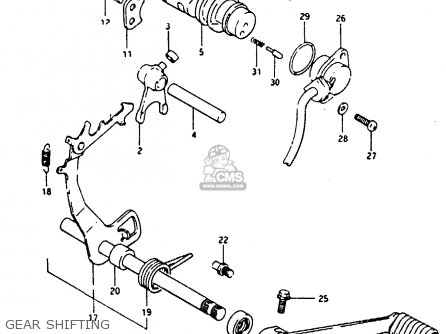 GEAR SHIFTING - RB50 1987 (H) (E01)