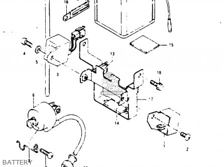 BATTERY - RB50 1987 (H) (E01)