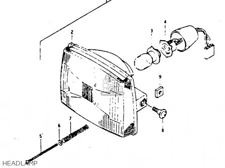 HEADLAMP - RB50 1987 (H) (E01)