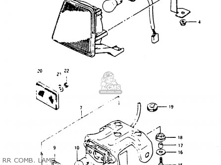 RR COMB. LAMP - RB50 1987 (H) (E01)