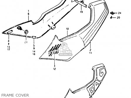 FRAME COVER - RB50 1987 (H) (E01)