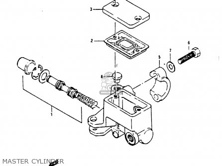 MASTER CYLINDER - RB50 1987 (H) (E01)