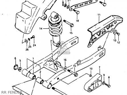 RR FENDER - RB50 1987 (H) (E01)