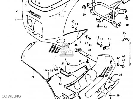COWLING - RB50 1987 (H) (E01)